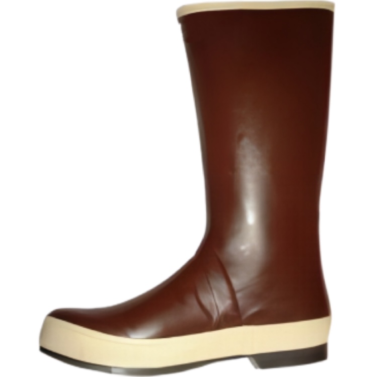 Acid and oil resistant safety boots