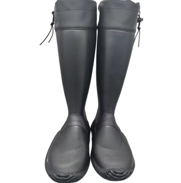 Men waterproof latex boots
