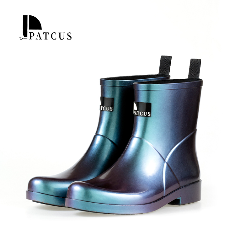 Patcus Men's Fantasy Color Stylish Rubber Rain Boots