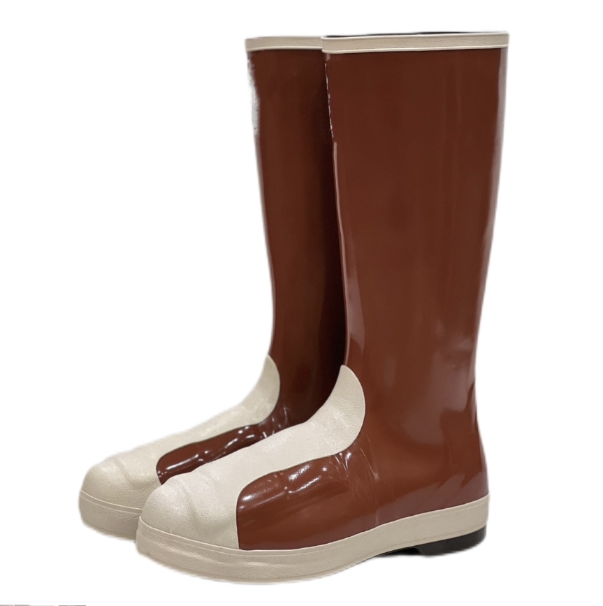 Acid and oil resistant work boots